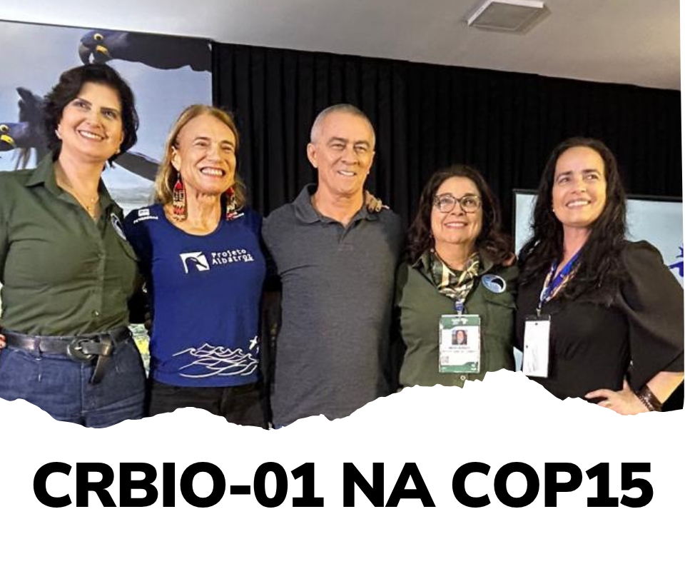 O CRBio-01 esteve presente na COP15 da CMS, um dos principais eventos globais voltados à conservação das espécies migratórias